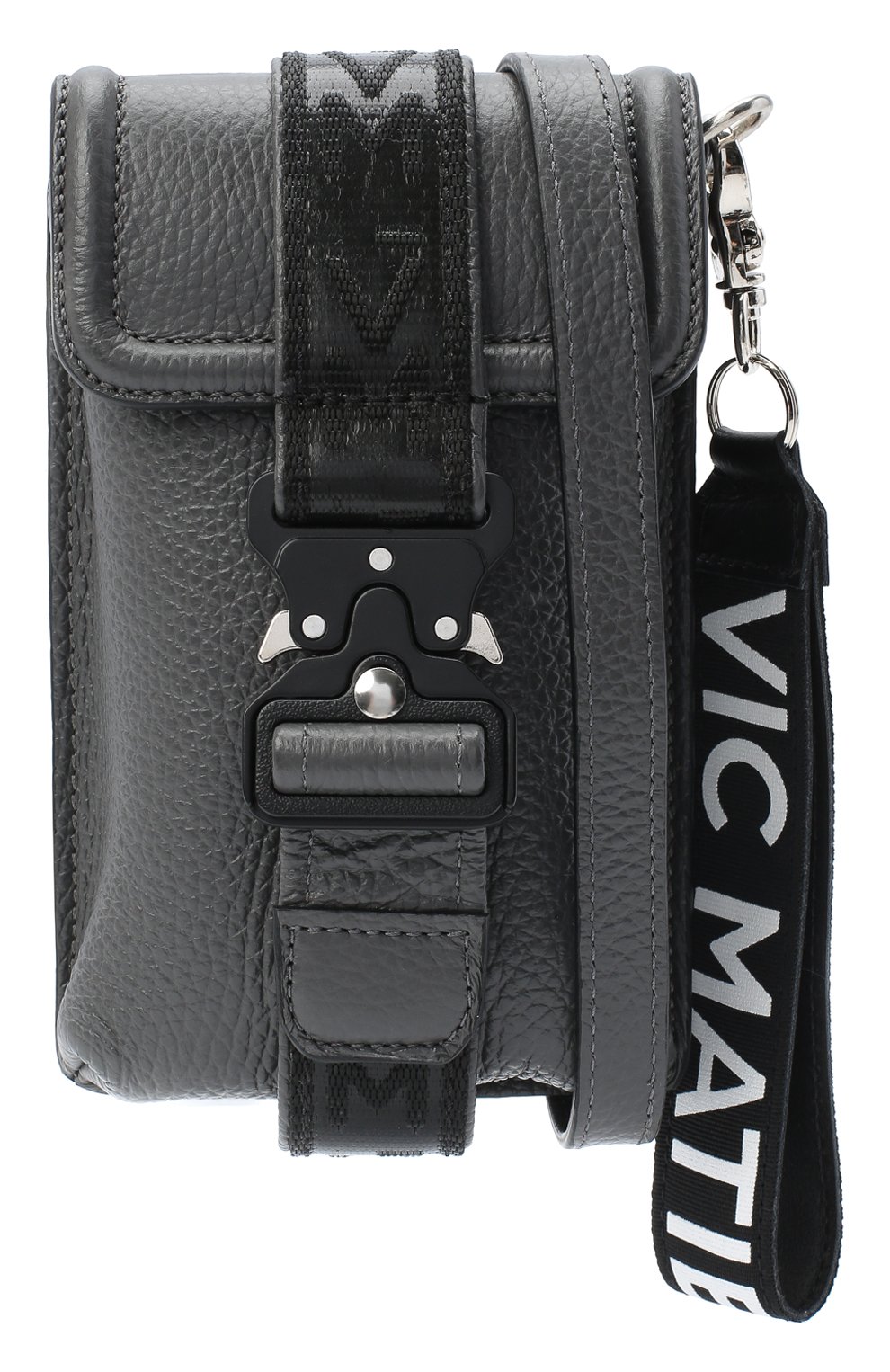 Кожаная сумка VIC MATIE темно-серого цвета по цене 19950 руб., арт. 1Y0506T.999X160150, фото 5 Кожаная сумка VIC MATIE, арт. 1Y0506T.999X160150, фото 5