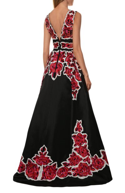 Платье с отделкой пайетками ZUHAIR MURAD, арт. RD-SS16-028 DL, фото 4