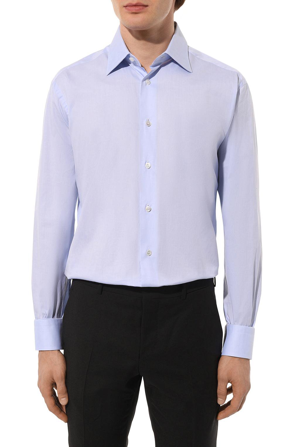 Хлопковая сорочка BRIONI, арт. RCA20L-P90C3, фото 4