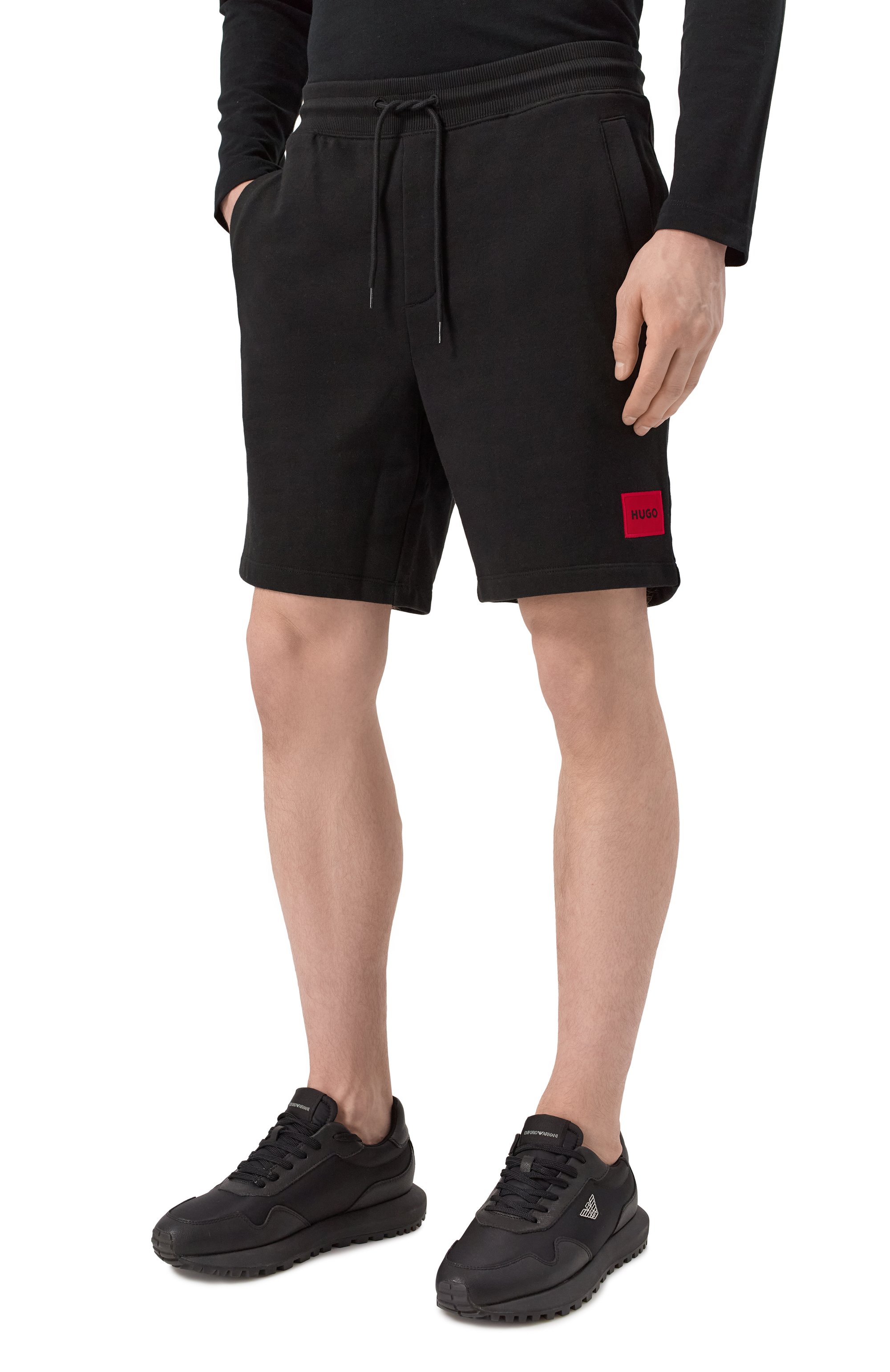 Хлопковые шорты HUGO, арт. 50466196, фото 3