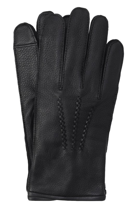 Кожаные перчатки BOSS 50496769 Чёрный 50496769