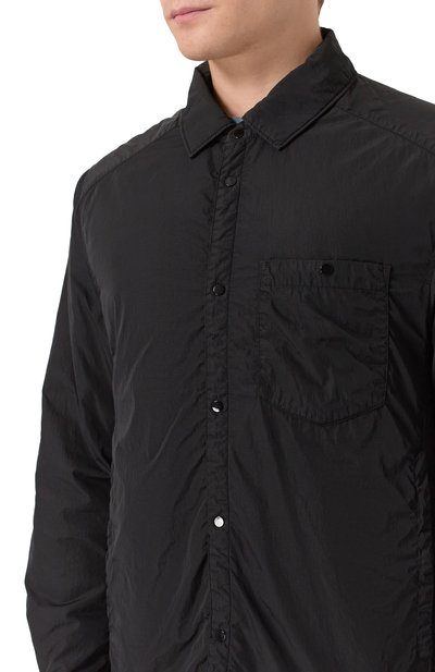 Куртка-рубашка C.P. COMPANY черного цвета по цене 48000 руб., арт. 19CM0S088A005904G, фото 5 Куртка-рубашка C.P. COMPANY, арт. 19CM0S088A005904G, фото 5