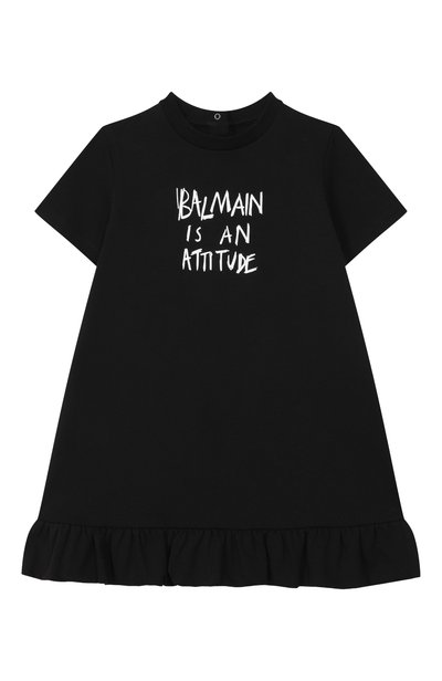 Хлопковое платье BALMAIN, арт. BZ1011