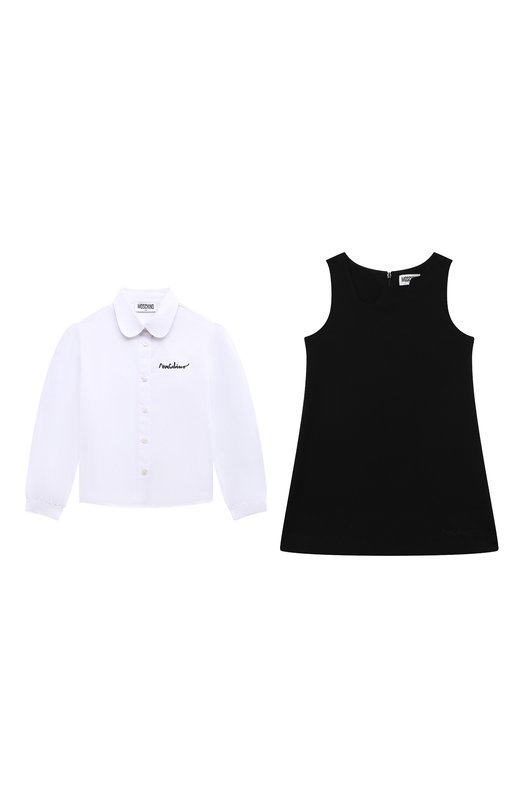 

Комплект из блузки и сарафана Moschino, Чёрный