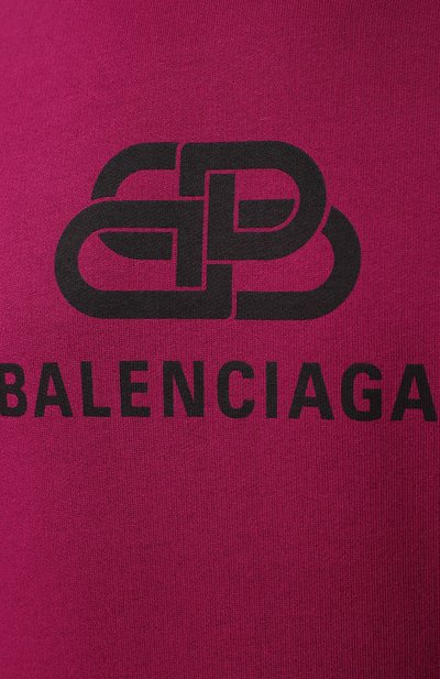 Хлопковое худи BALENCIAGA, арт. 570811/TGV74, фото 5