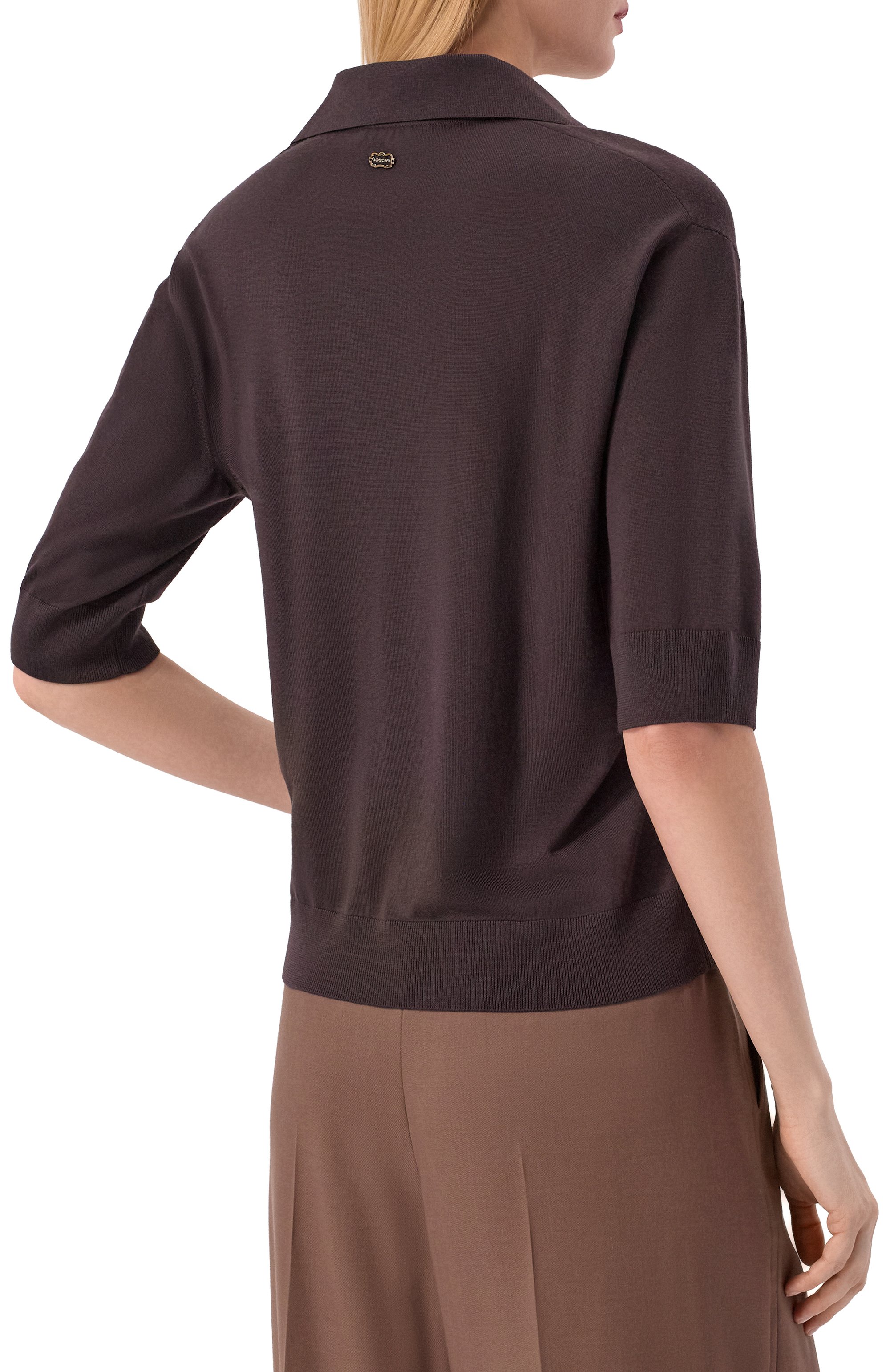 Шерстяное поло AGNONA, арт. K311066E/0B180PE, фото 4