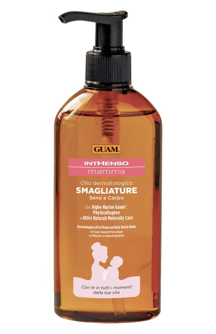 Масло против растяжек для груди и тела (200ml) GUAM бесцветного цвета, арт. 8025021223209 | Фото 1 (Региональные ограничения белый список (Axapta Mercury): Не проставлено; Нос: Не проставлено)