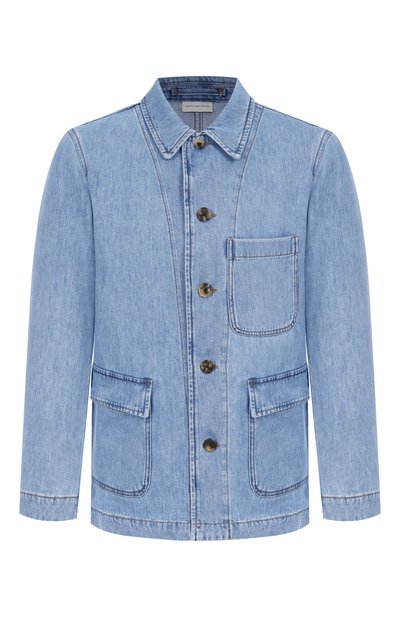 Мужская джинсовая куртка DRIES VAN NOTEN, арт. 020429-2381-514