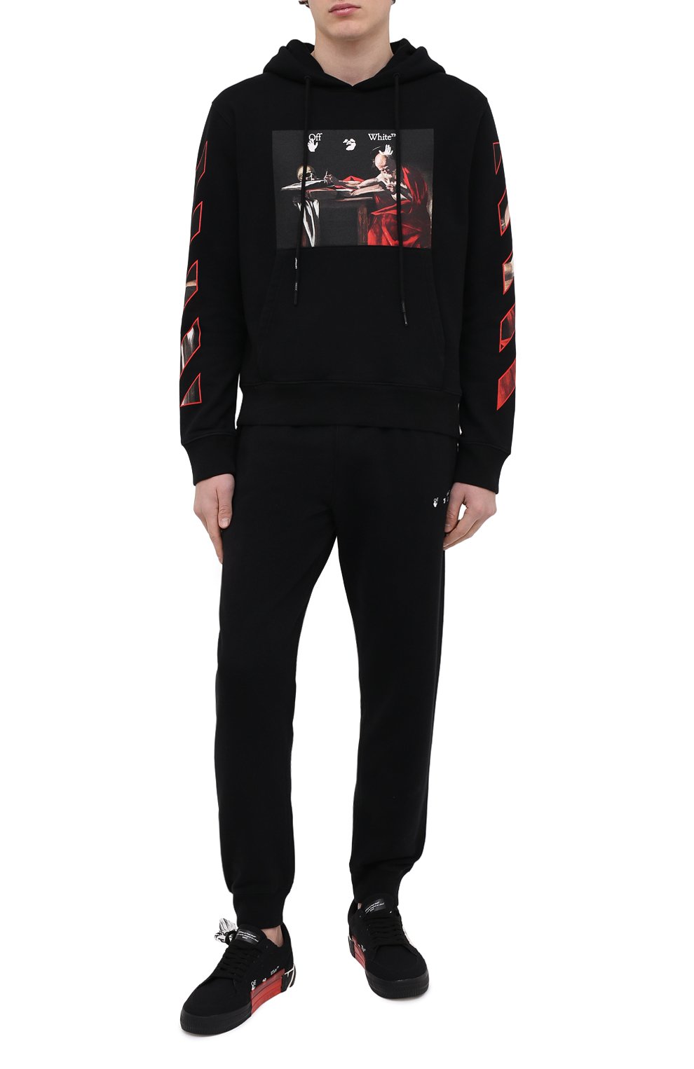 Хлопковое худи OFF-WHITE, арт. 0MBB034R21FLE004, фото 2