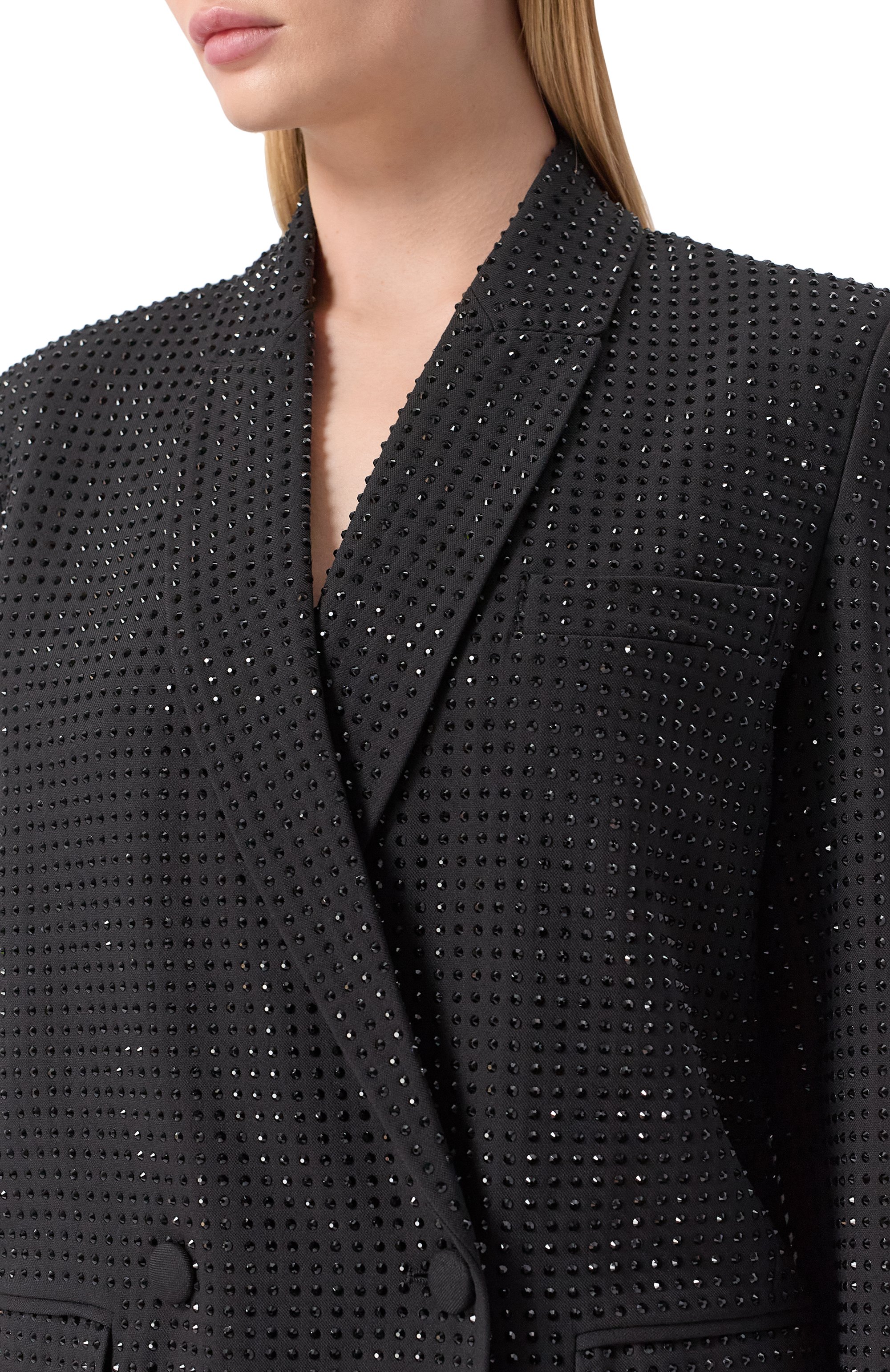 Жакет с отделкой стразами PINKO, арт. 104456/A287, фото 5