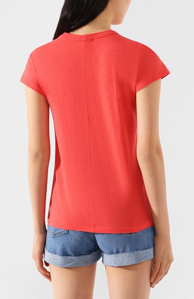 Хлопковая футболка RAG AND BONE, арт. WCC20ST034CH34, фото 4