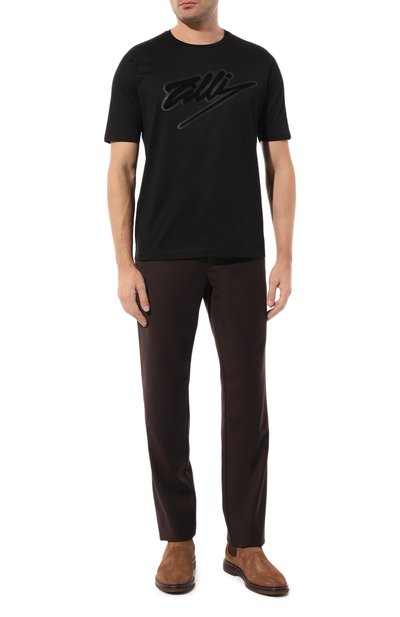 Хлопковая футболка ZILLI, арт. TSR001M0110VZS000, фото 2