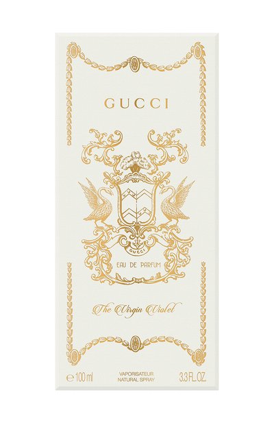 Парфюмированная вода the virgin violet (100ml) GUCCI бесцветного цвета по цене 39230 руб., арт. 3614227767836, фото 3 Парфюмированная вода the virgin violet (100ml) GUCCI, арт. 3614227767836, фото 3