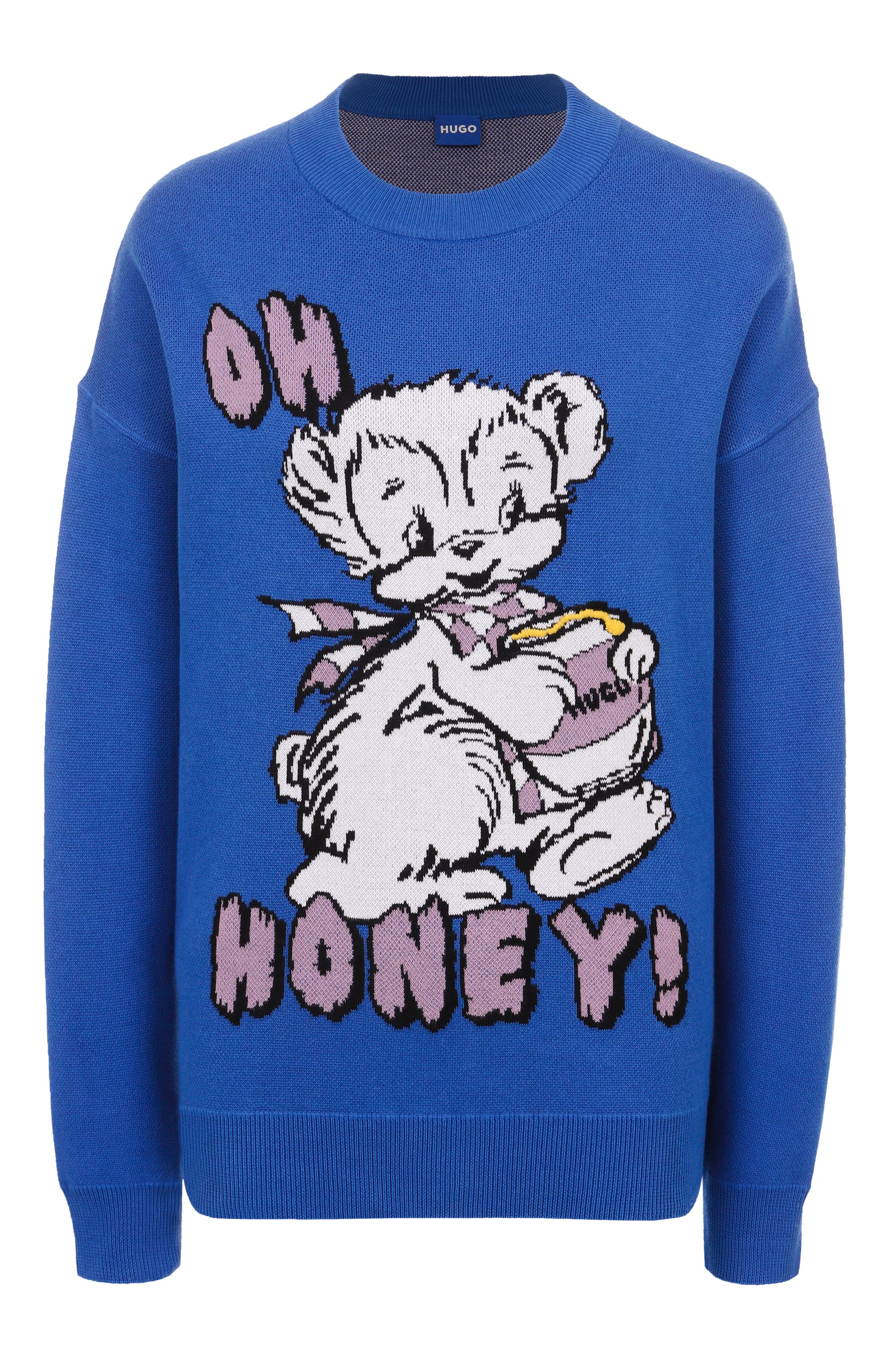 Хлопковый свитер HUGO BLUE, арт. 50543019, фото 1