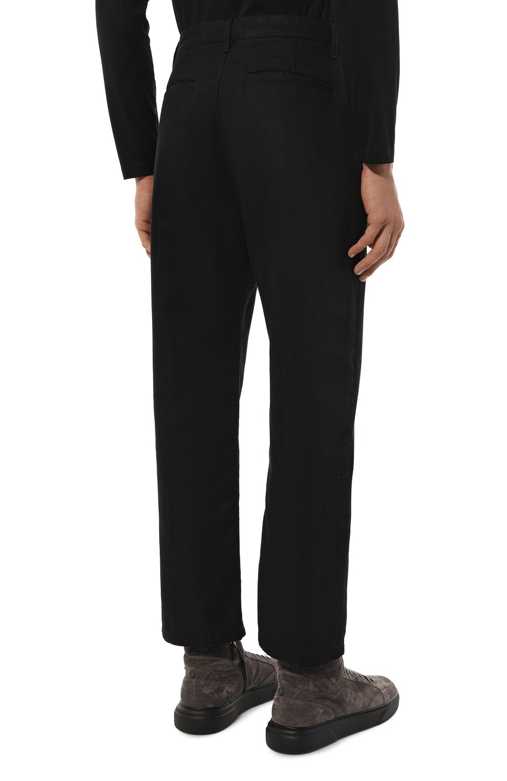 Хлопковые брюки PALM ANGELS, арт. PMCG005F24FAB001, фото 4