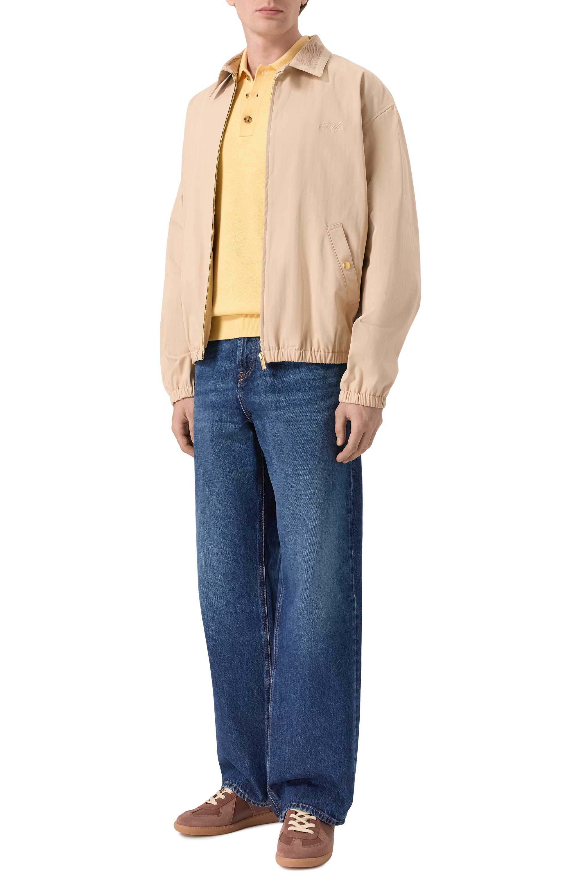 Хлопковый бомбер DROLE DE MONSIEUR, арт. PERM-JT180-C0206-BG, фото 2