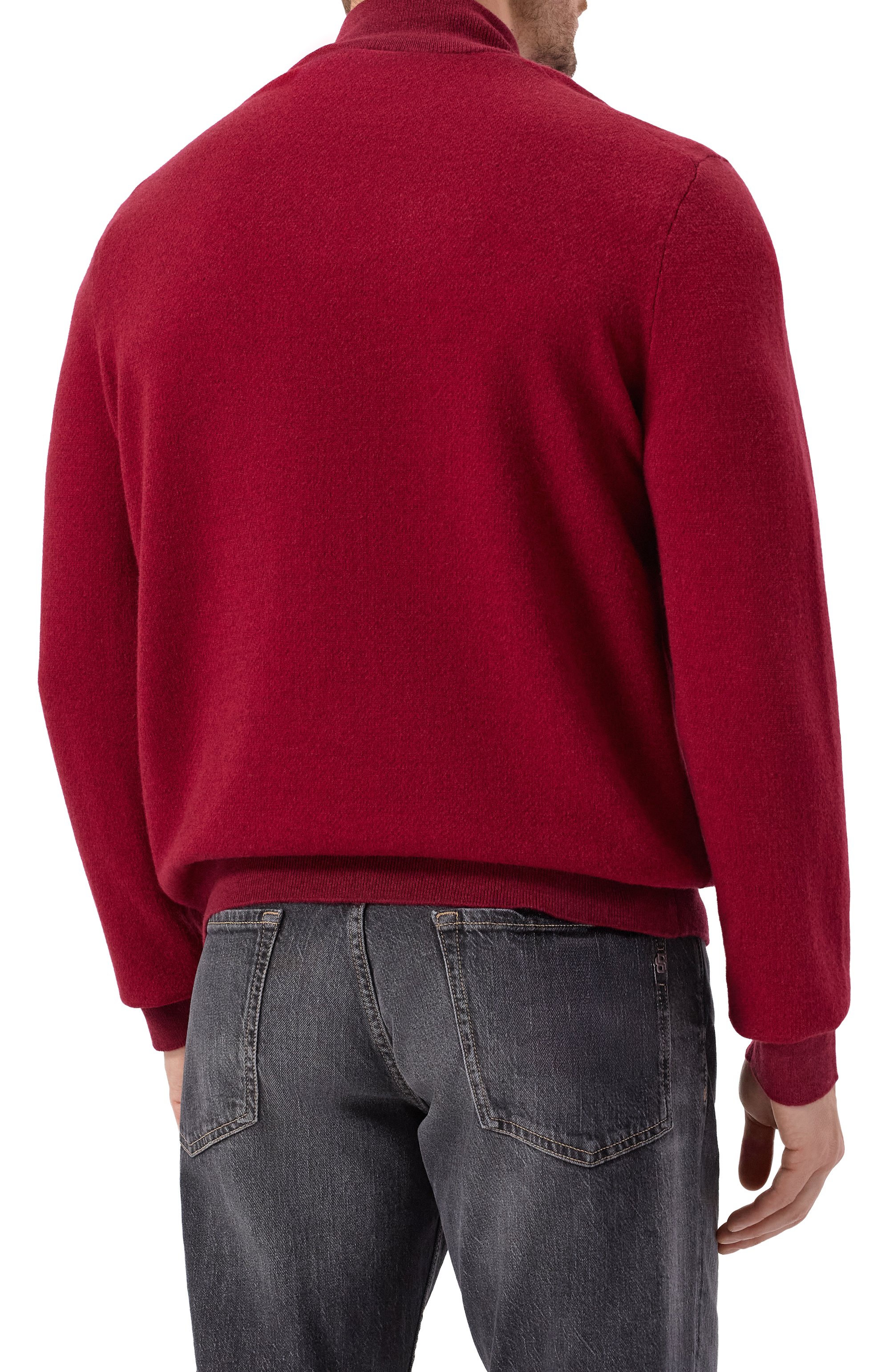 Джемпер из шерсти и хлопка BOSS, арт. 50549976, фото 4