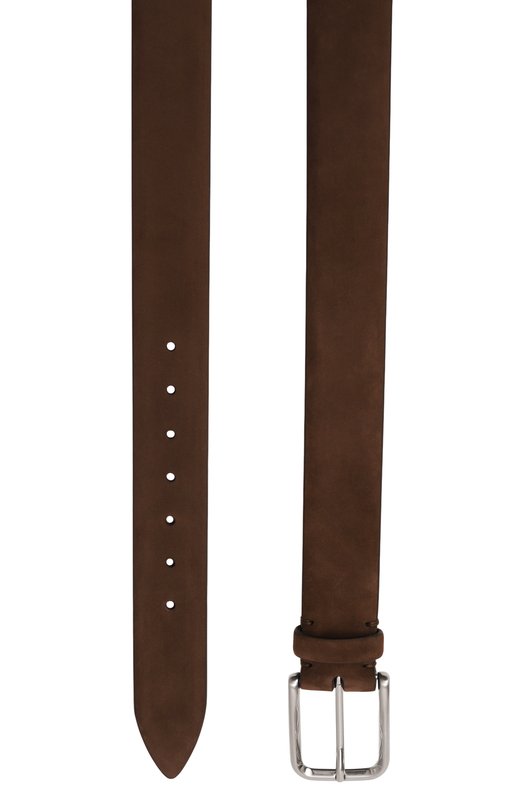 Замшевый ремень MVST 67U.0008/NUBUCK/LEATHER Коричневый  67U.0008/NUBUCK/LEATHER Фото 3