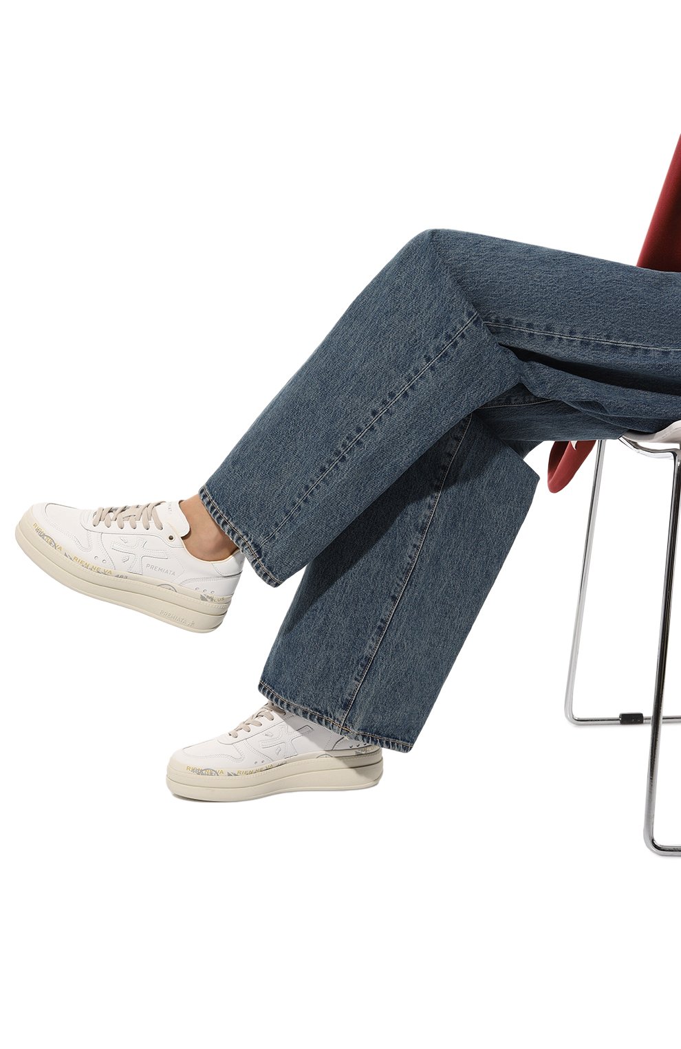 Кожаные кеды micol PREMIATA, арт. MIC0L/VAR 6788, фото 3