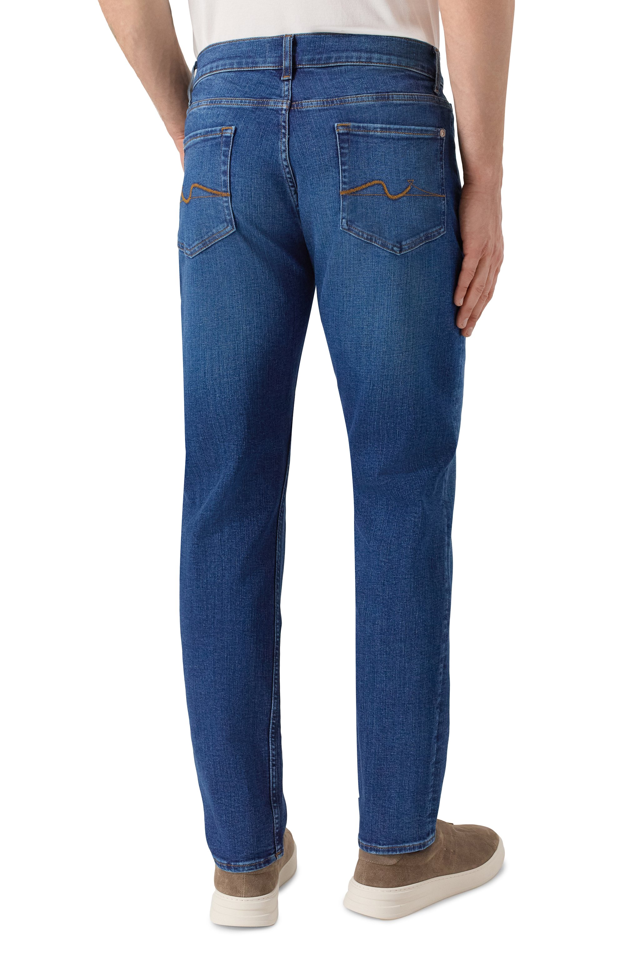 Джинсы slimmy tapered 7 FOR ALL MANKIND, арт. 7TB00C12S0N, фото 4