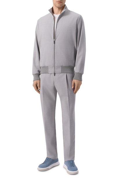 Замшевые кеды milan BOGNER голубого цвета по цене 34250 руб., арт. 12620025, фото 2 Замшевые кеды milan BOGNER, арт. 12620025, фото 2