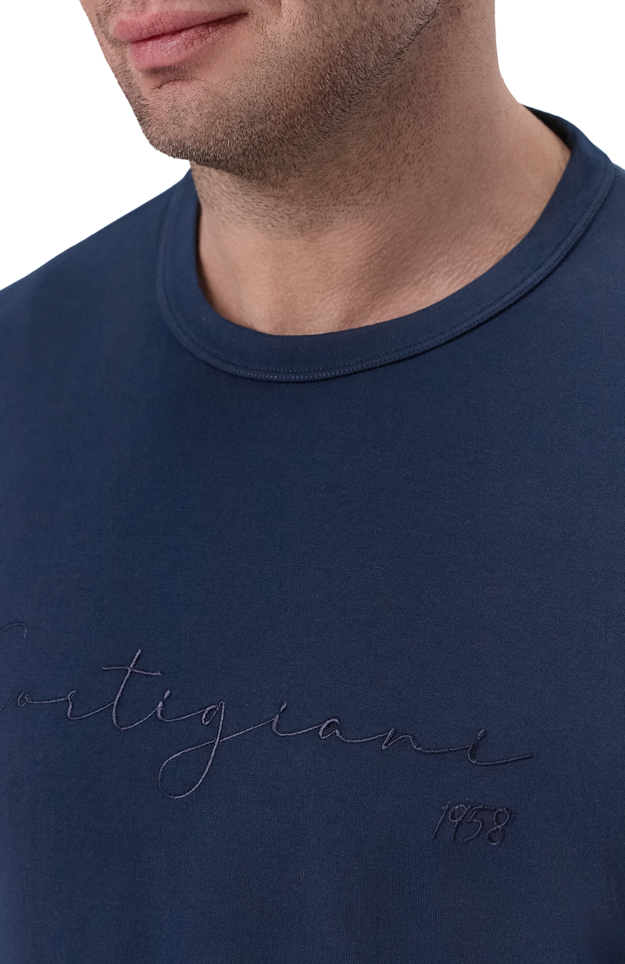 Хлопковая футболка CORTIGIANI, арт. 4AJ601, фото 5