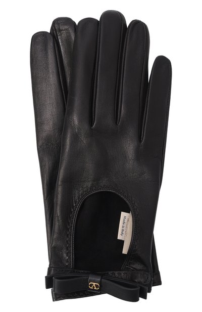 Женские кожаные перчатки VALENTINO, арт. 8W2GDA52/CZV