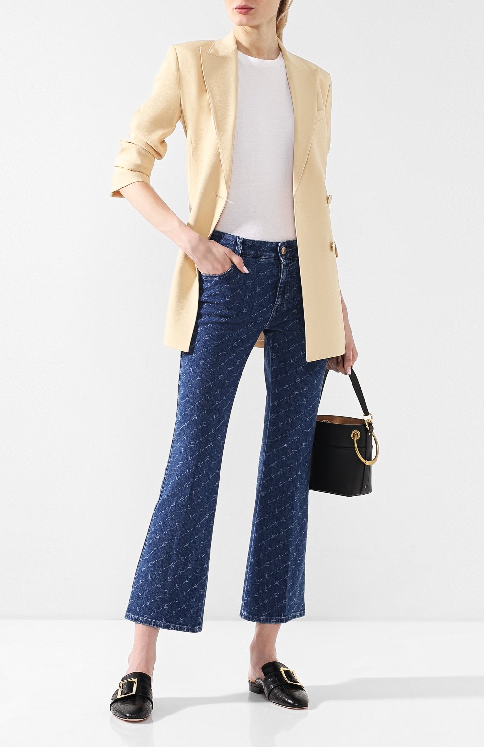Расклешенные джинсы STELLA MCCARTNEY, арт. 475508/SMH40, фото 2