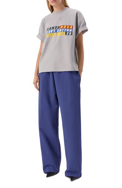 Хлопковая футболка PLANTA ROSA, арт. PR/T02/HEAVY-COTTON/300VELVET, фото 5