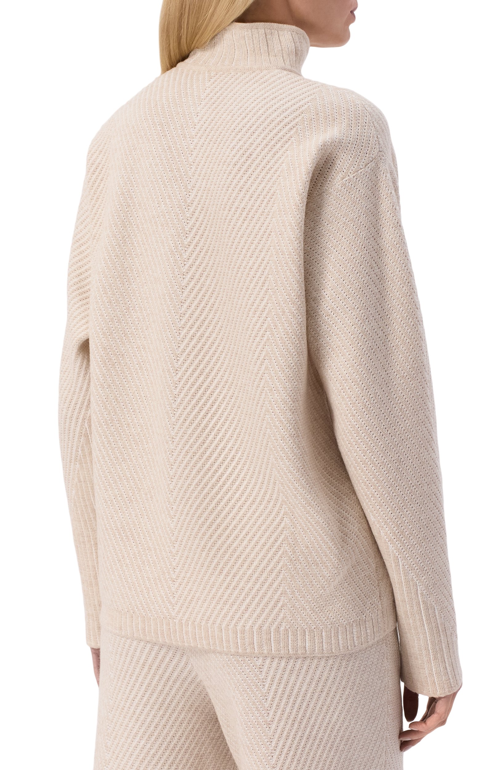 Пуловер из шерсти и хлопка AND THE BRAND, арт. W27-JM060-1202-102, фото 4