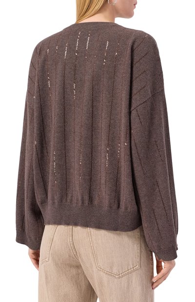 Кашемировый пуловер BRUNELLO CUCINELLI, арт. M12215100P, фото 4