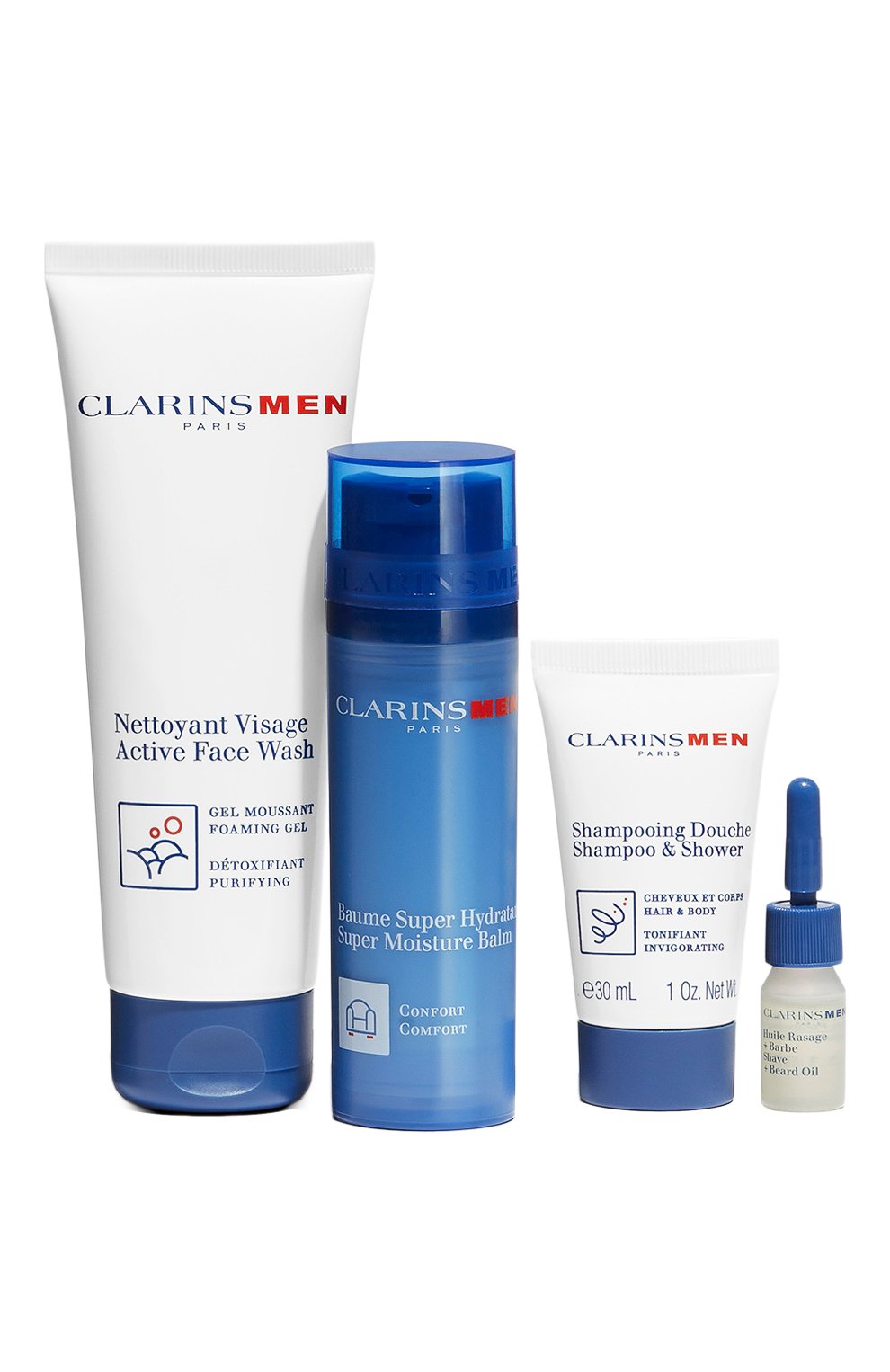 Набор увлажняющих средств ухода для мужчин (50+125+3+30ml) CLARINS, арт. 80103863, фото 2