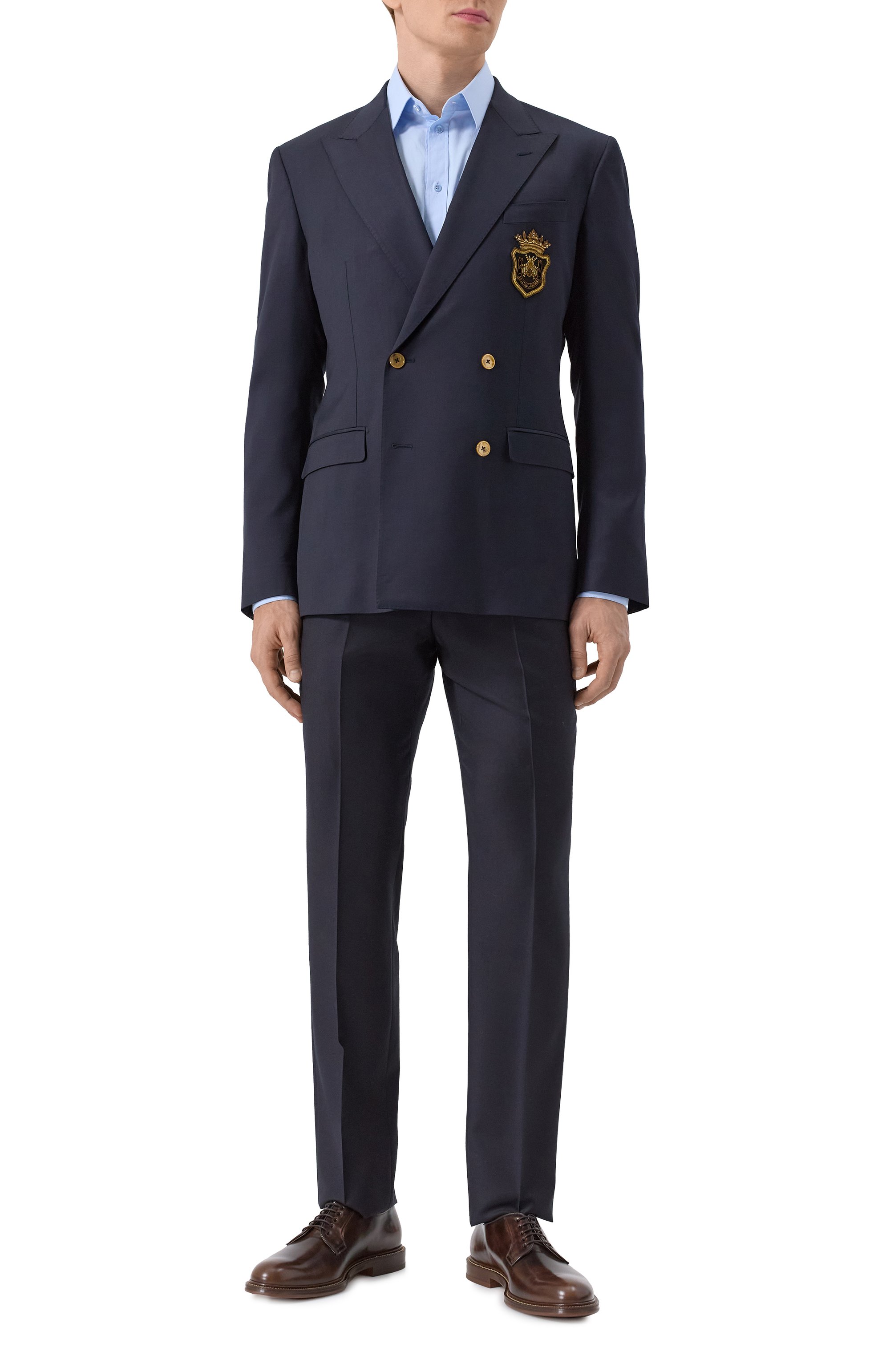 Шерстяной пиджак DOLCE & GABBANA, арт. G2TJ8Z/FUBFA, фото 3