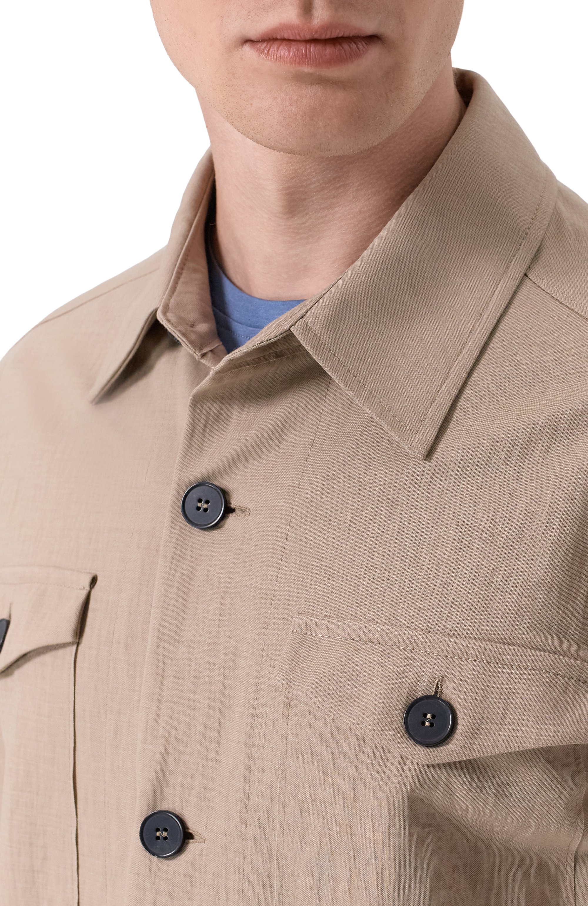 Куртка-рубашка HARRIS WHARF LONDON, арт. CH9320PYF/PYF, фото 5