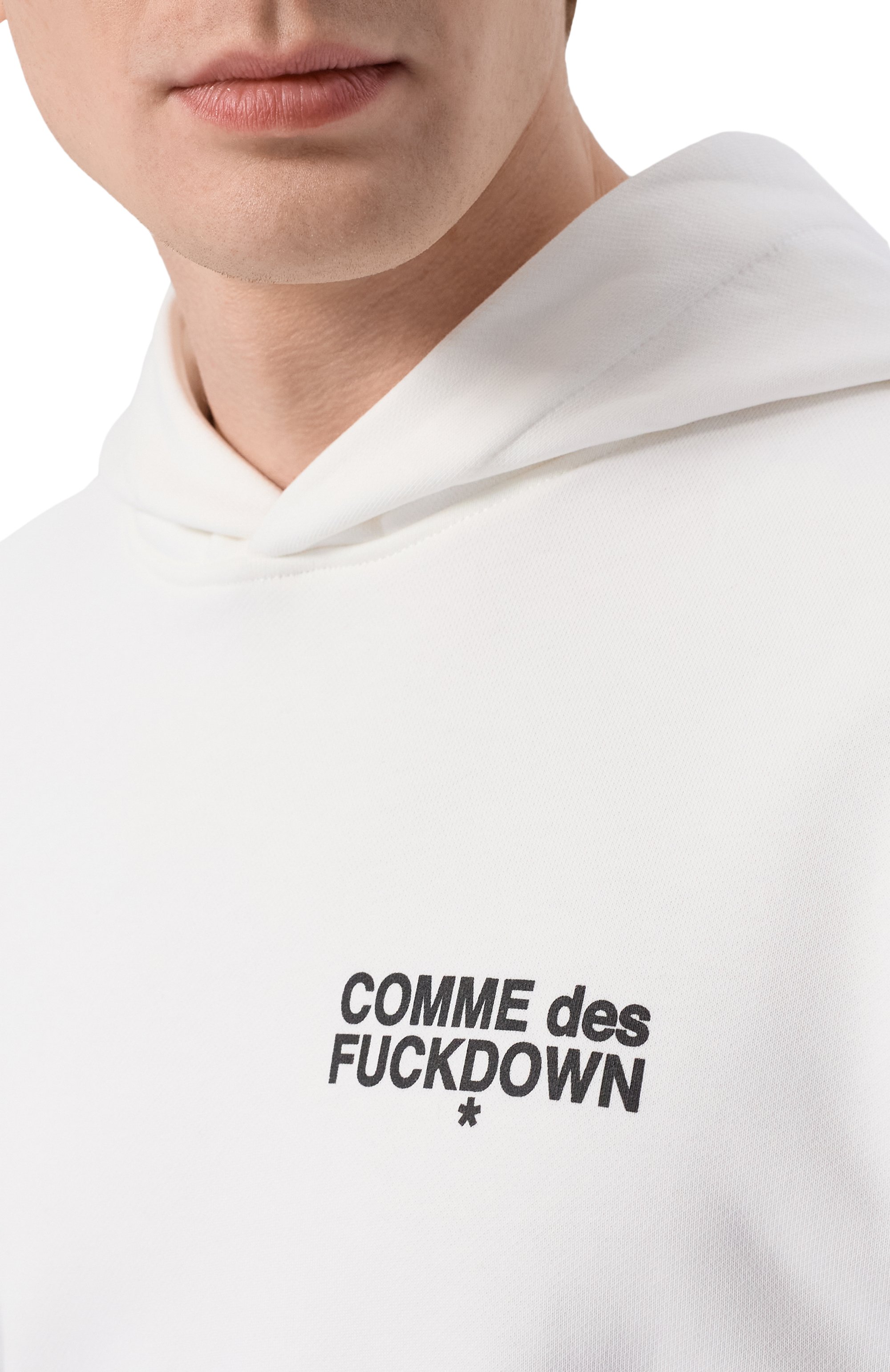 Хлопковое худи COMME DES FUCKDOWN, арт. CFABM01910, фото 5