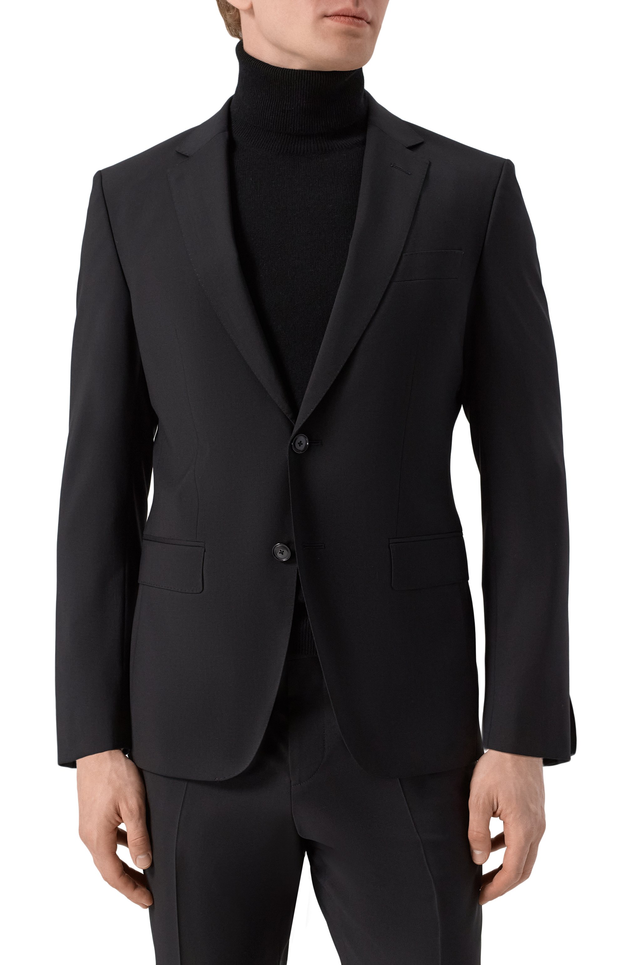 Шерстяной пиджак BOSS, арт. 50537537, фото 5