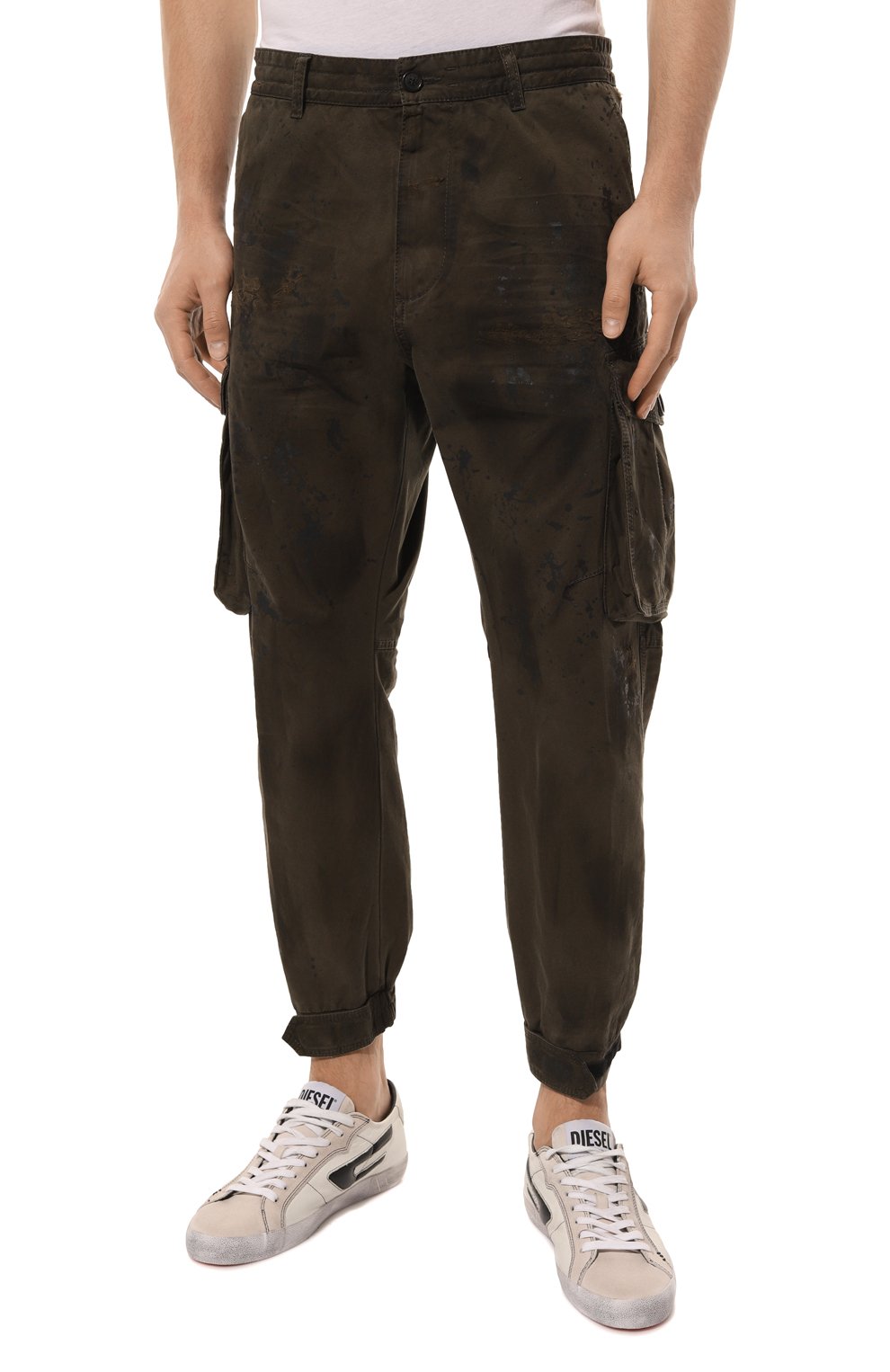 Хлопковые джоггеры DSQUARED2, арт. S74KB0767/S41794, фото 3