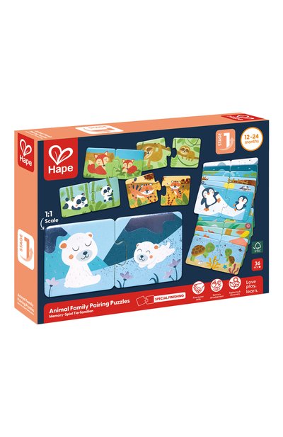 Развивающий пазл найди пару HAPE, арт. E1664_HP