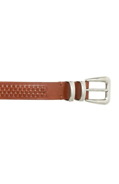 Кожаный ремень BRUNELLO CUCINELLI, арт. MAU0A253, фото 4