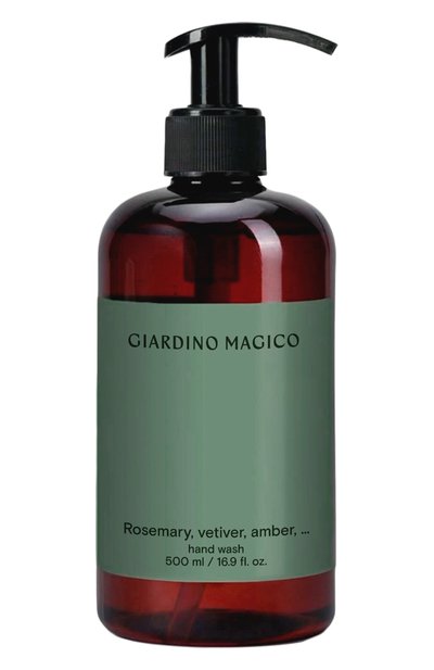 Жидкое мыло rosemary, vitiver, amber,… (500ml) GIARDINO MAGICO, арт. 4640200325853, фото 1