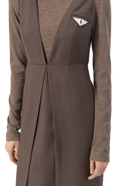 Шерстяное платье ERIKA CAVALLINI, арт. P5WZ26, фото 5