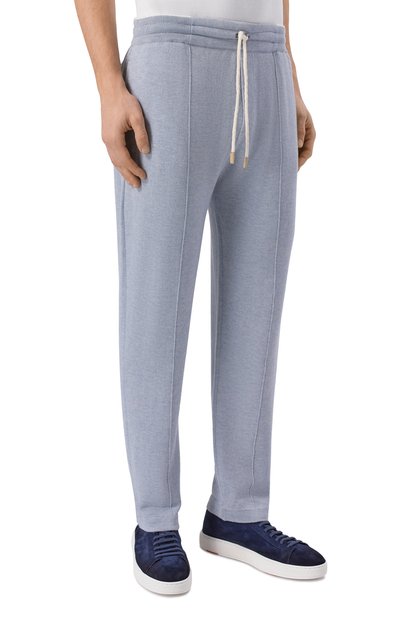 Брюки из хлопка и кашемира GRAN SASSO, арт. 57141/23202, фото 3