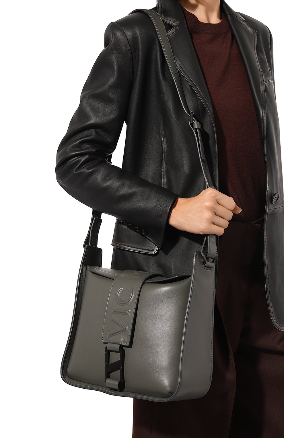 Сумка anita VIC MATIE темно-серого цвета по цене 45250 руб., арт. 1D0344T_999D040125, фото 2 Сумка anita VIC MATIE, арт. 1D0344T_999D040125, фото 2