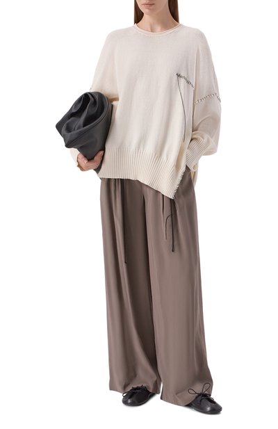 Пуловер из лиоцелла и хлопка ISABEL BENENATO, арт. DK410S26, фото 2