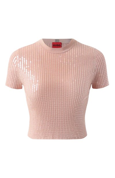 Женский топ с отделкой пайетками HUGO, арт. 50532160