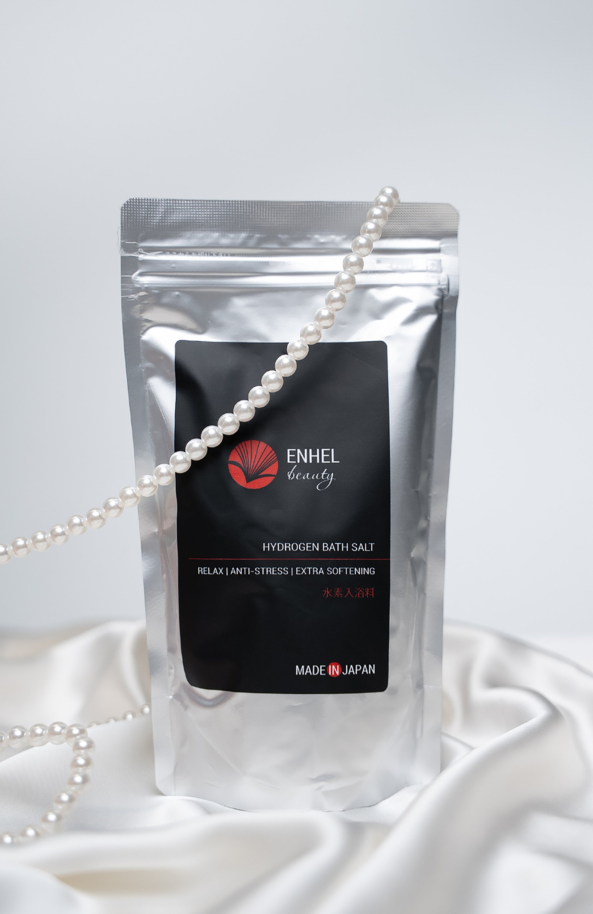 Водородная соль для ванн enhel beauty premium (500g) ENHEL BEAUTY, арт. 4571407510400, фото 2