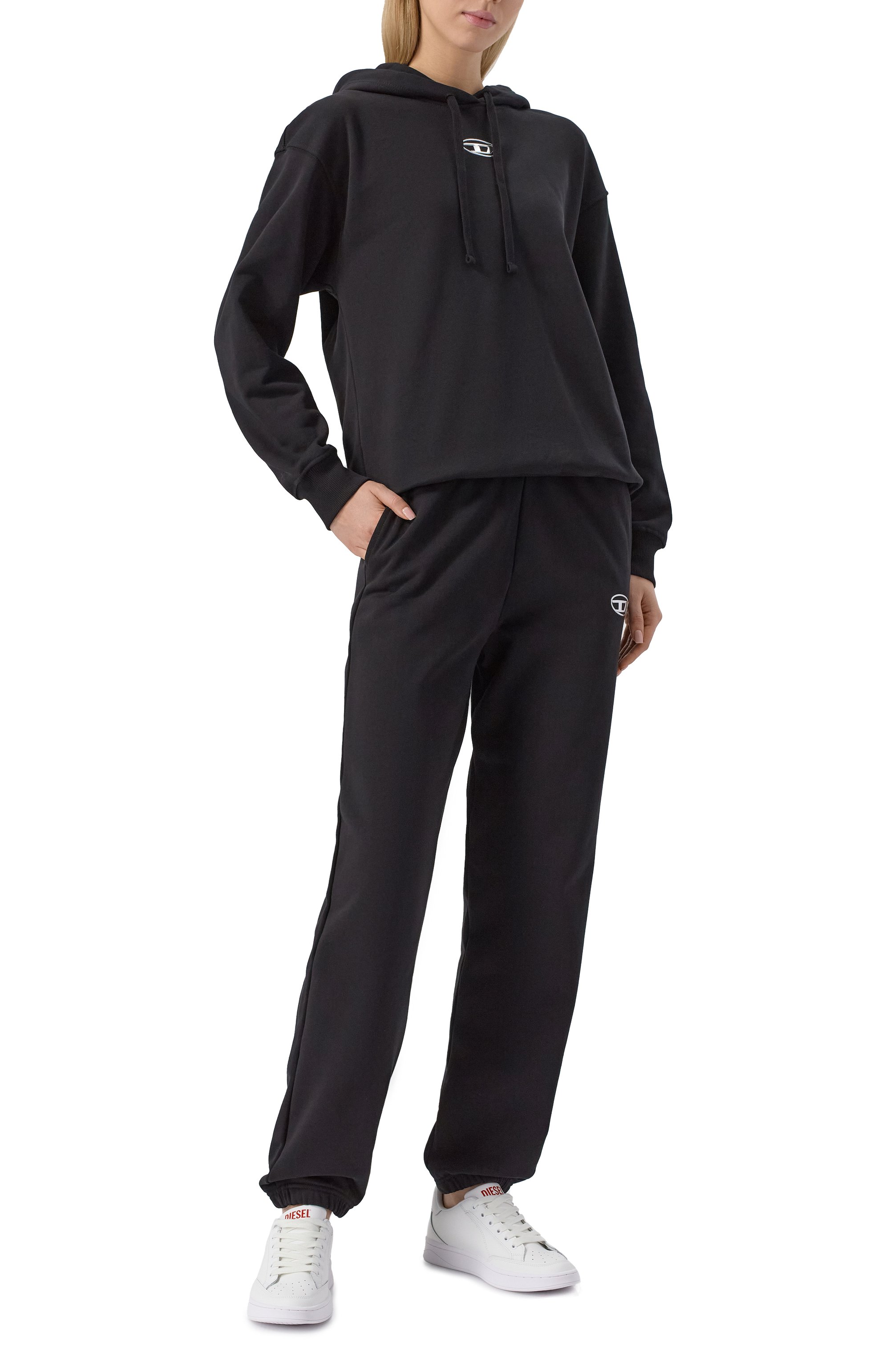 Хлопковое худи DIESEL, арт. A19448/0BMBJ, фото 2