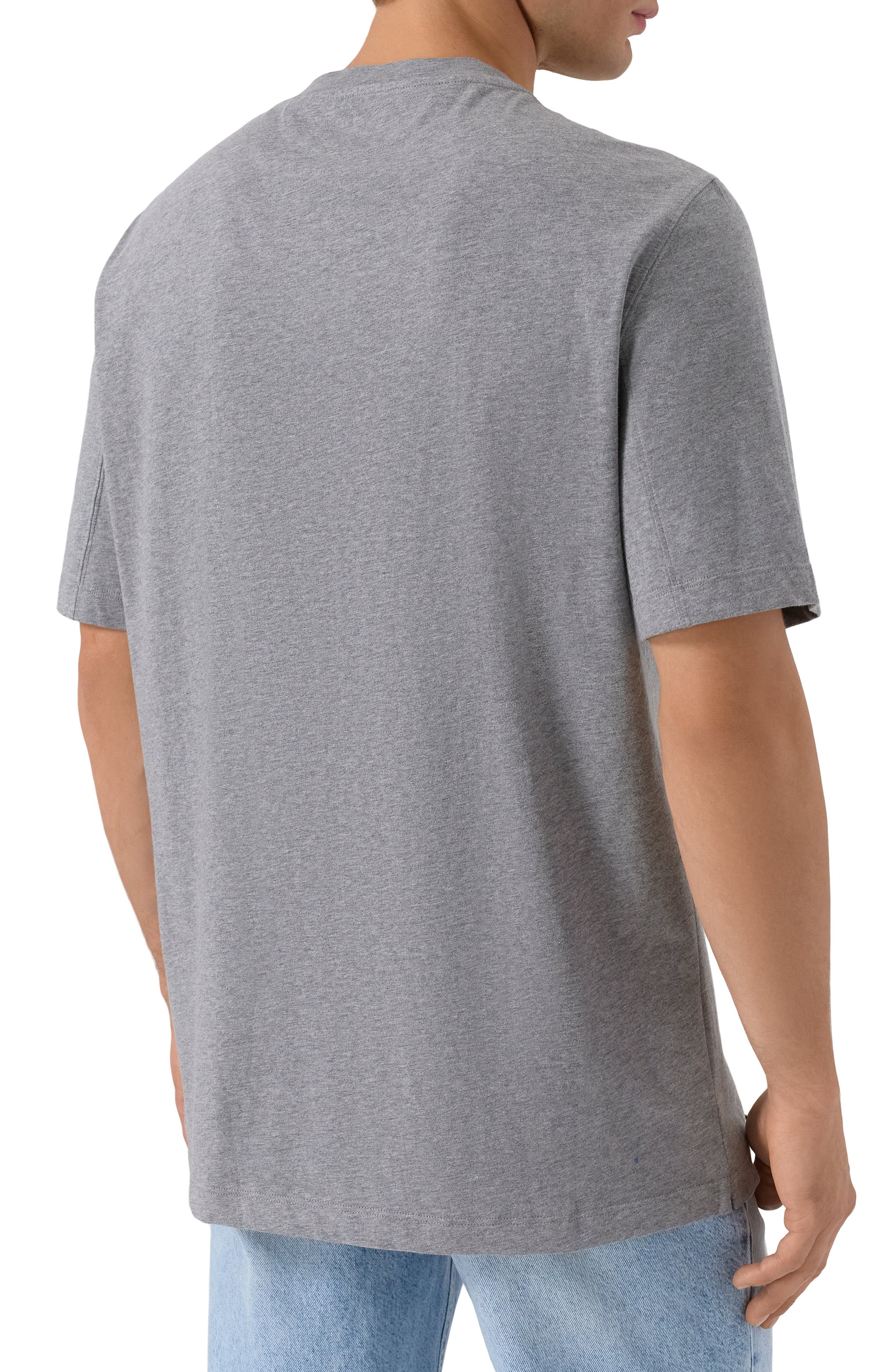 Хлопковая футболка BRUNELLO CUCINELLI, арт. M0B131308, фото 4