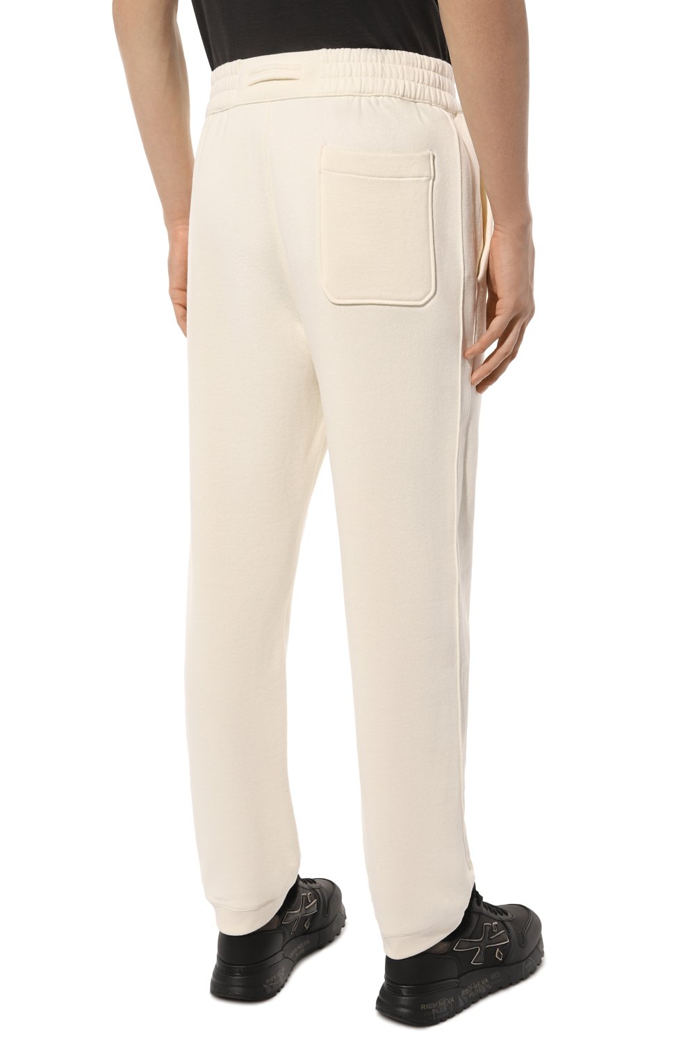 Джоггеры из хлопка и кашемира ZEGNA, арт. UC520A6/CTR3, фото 4