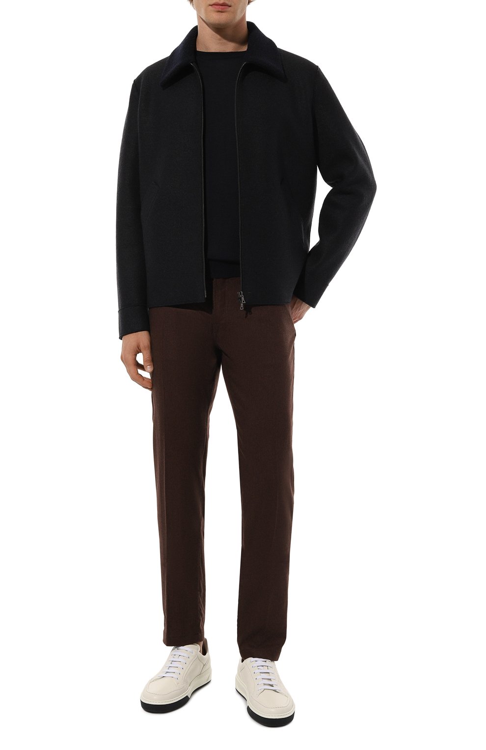 Брюки из шерсти и кашемира MARCO PESCAROLO, арт. NERAN0M/5029, фото 2